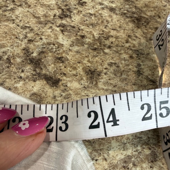 Lane Bryant Ivory Lace Trim Tank Top - Picture 7 of 10